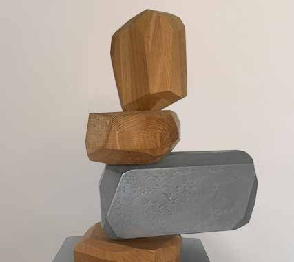 Micro Rock Formation Wood